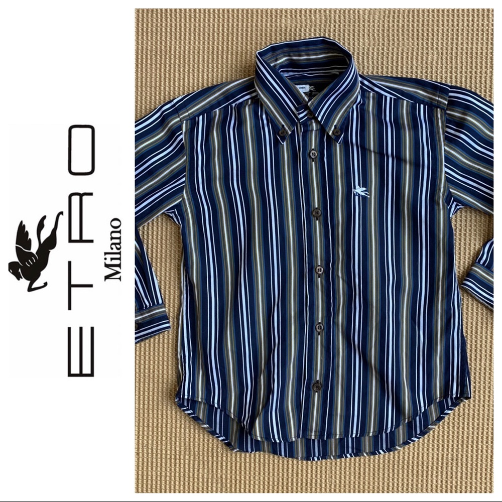 ETRO Italian designer dress shirt